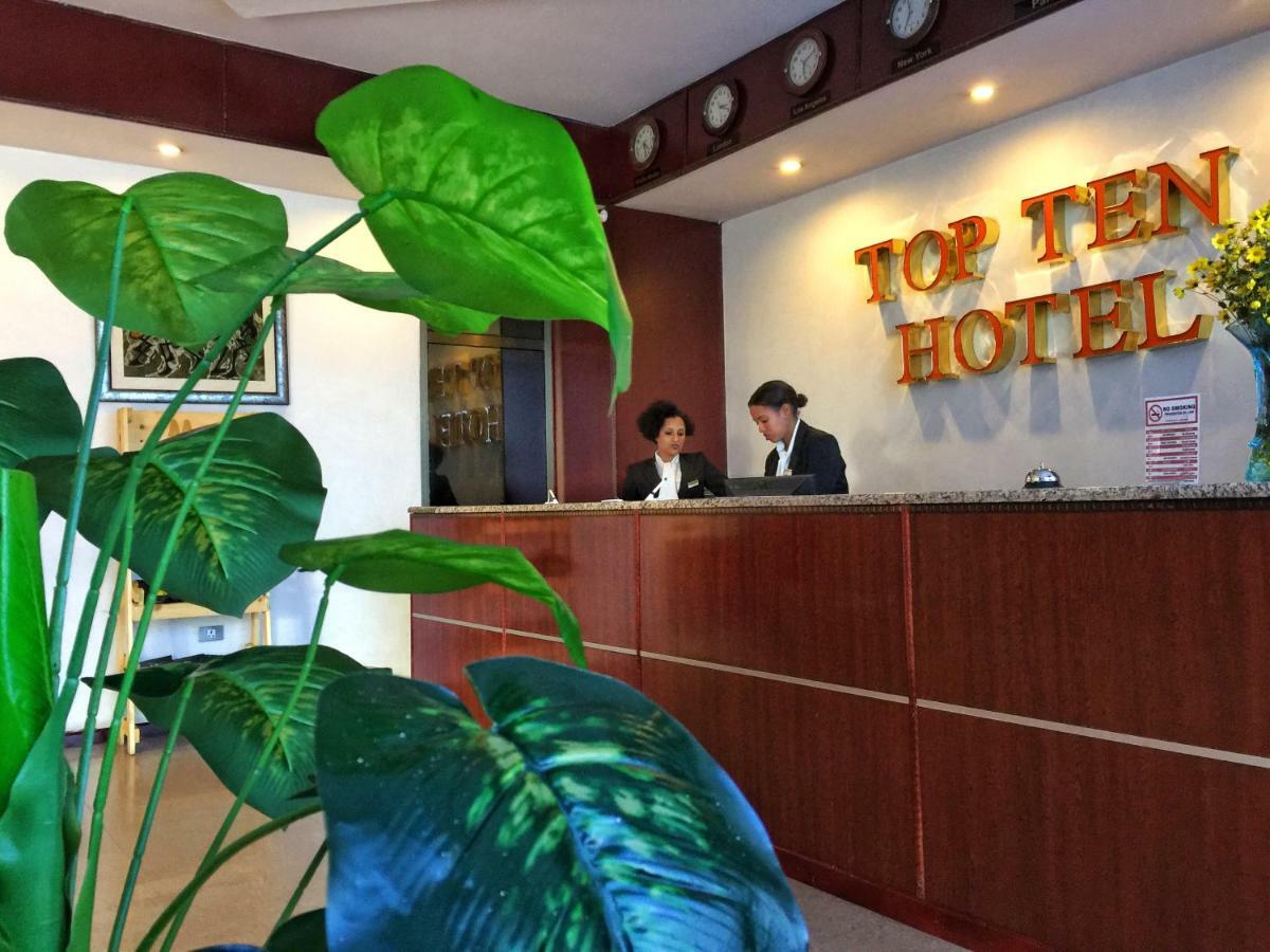 Top Ten Hotel Аддис-Абеба Экстерьер фото